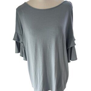 J. Jill Shirt - Women's - Size M - Worn Once - Like New Condition - Blue - Rayon